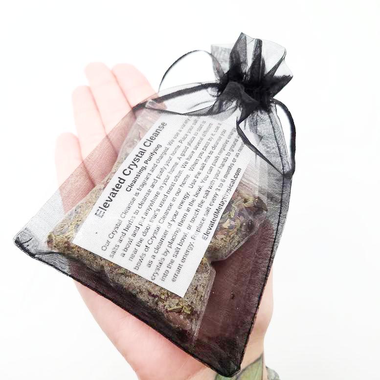Elevated Crystal Cleanse &Herbal Salt Bath