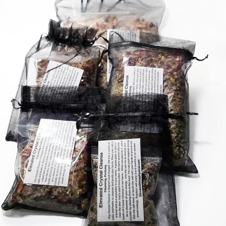 Elevated Crystal Cleanse &Herbal Salt Bath