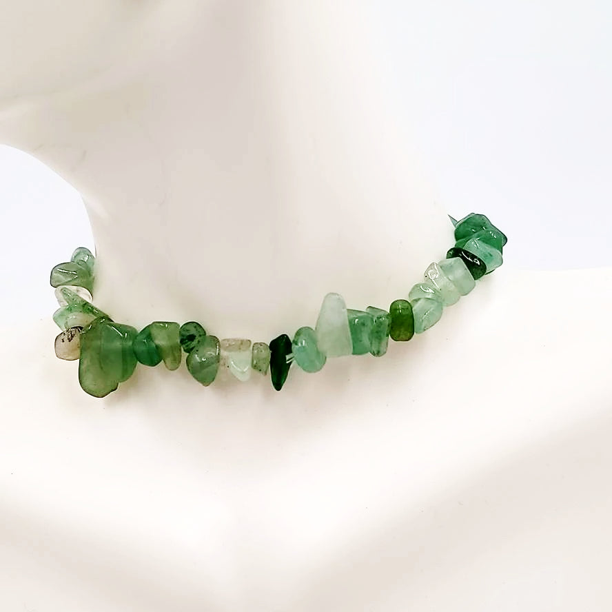 Green Aventurine Chip Bracelet - Elevated Metaphysical