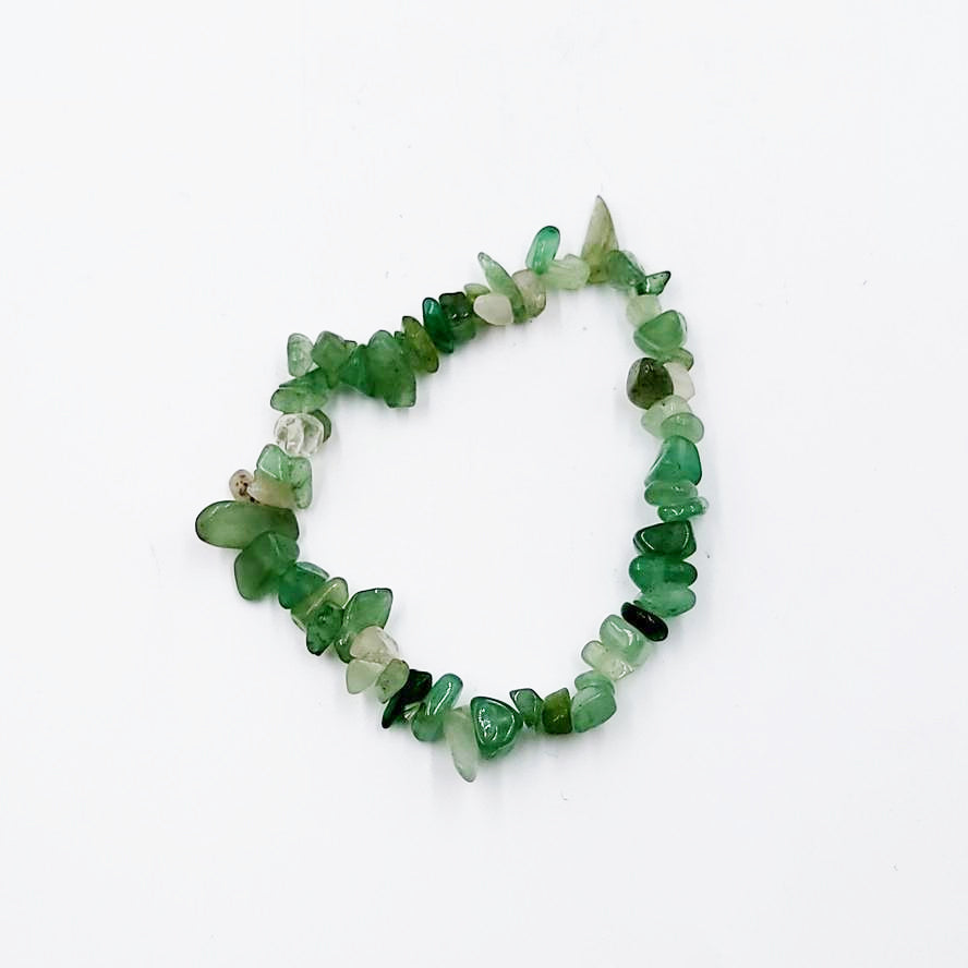 Green Aventurine Chip Bracelet - Elevated Metaphysical