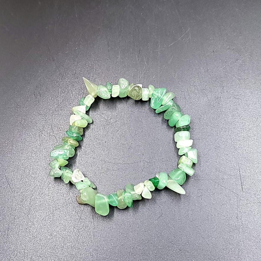 Green Aventurine Chip Bracelet - Elevated Metaphysical