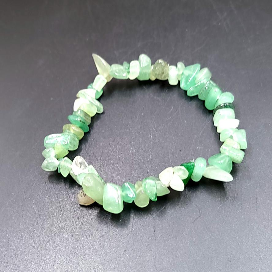 Green Aventurine Chip Bracelet - Elevated Metaphysical