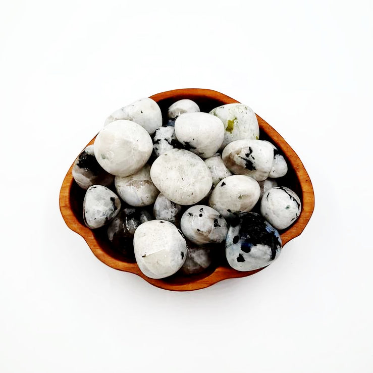 Rainbow Moonstone Tumbled Stone - Elevated Metaphysical