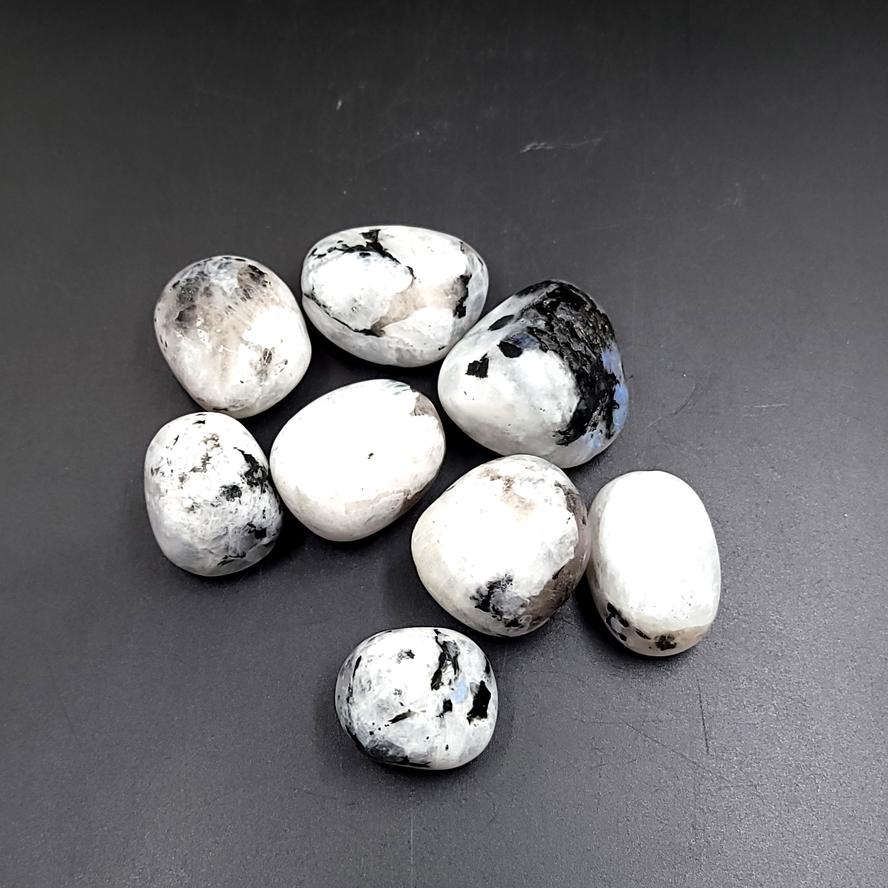 Rainbow Moonstone Tumbled Stone - Elevated Metaphysical
