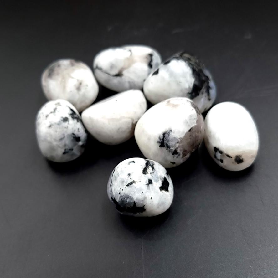 Rainbow Moonstone Tumbled Stone - Elevated Metaphysical