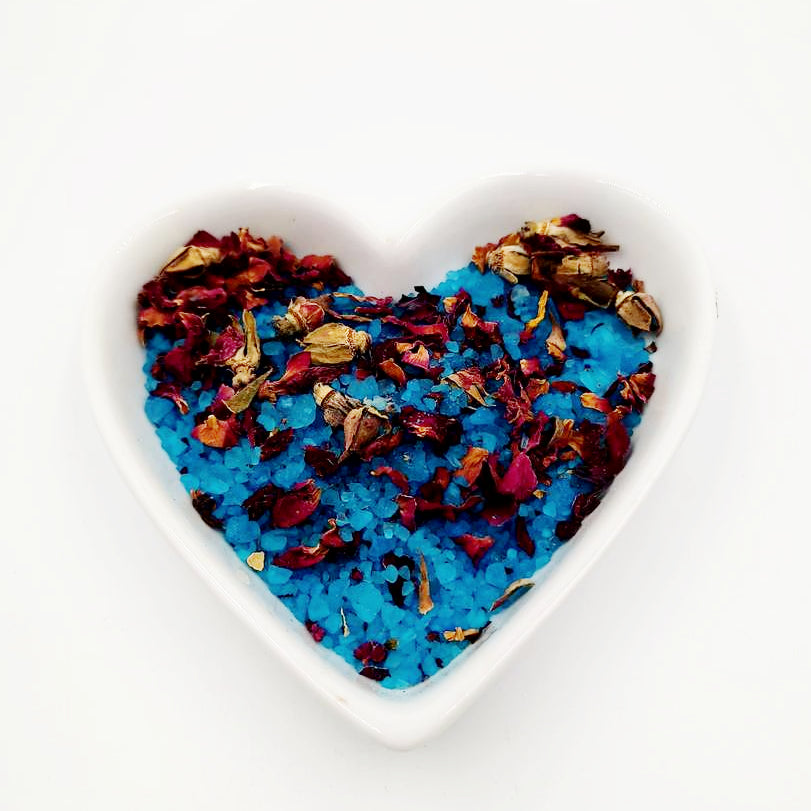 Rose & Rain Bath Salt Mix - Elevated Metaphysical