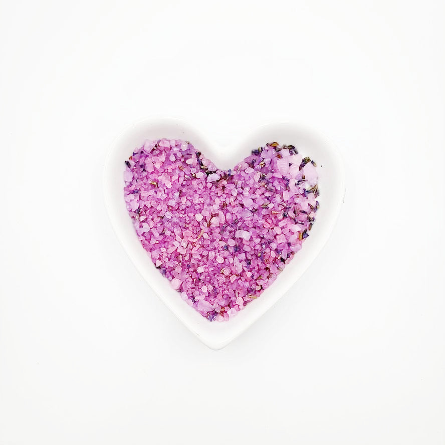 Lavender Squared Bath Salt Mix