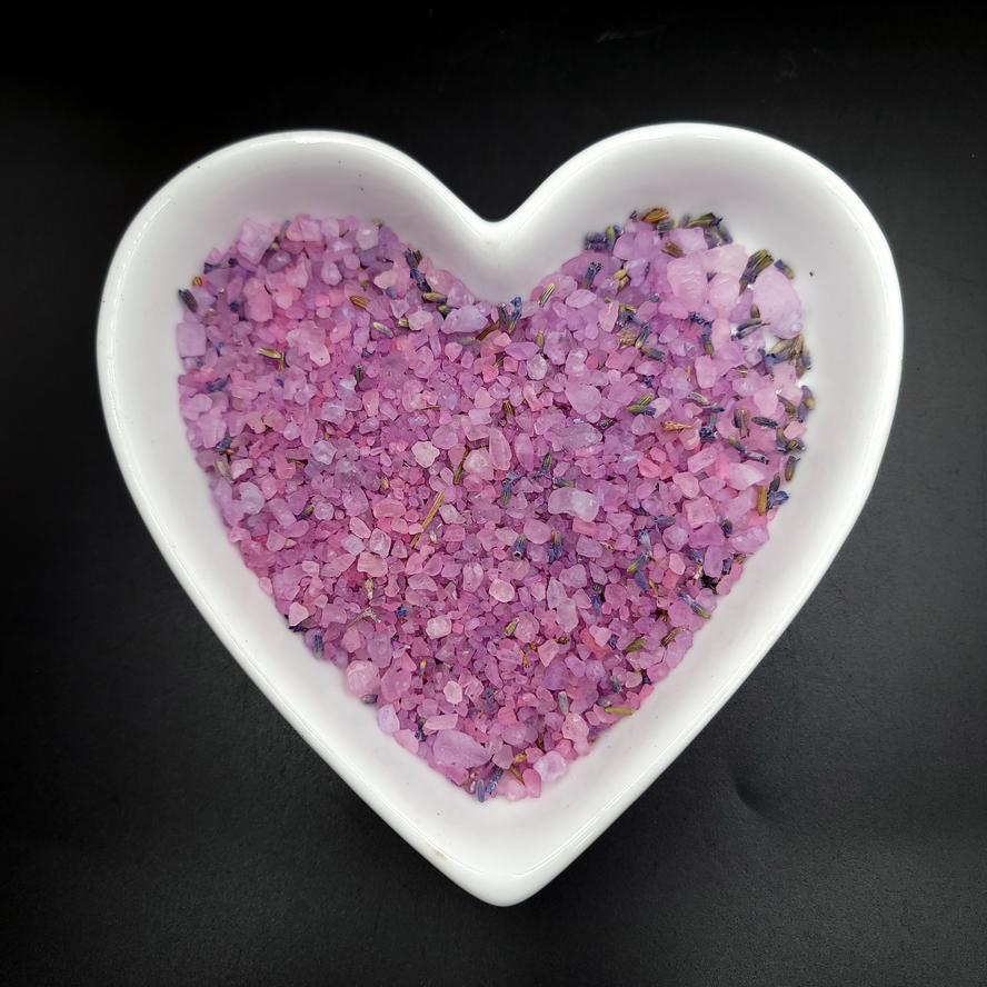 Lavender Squared Bath Salt Mix