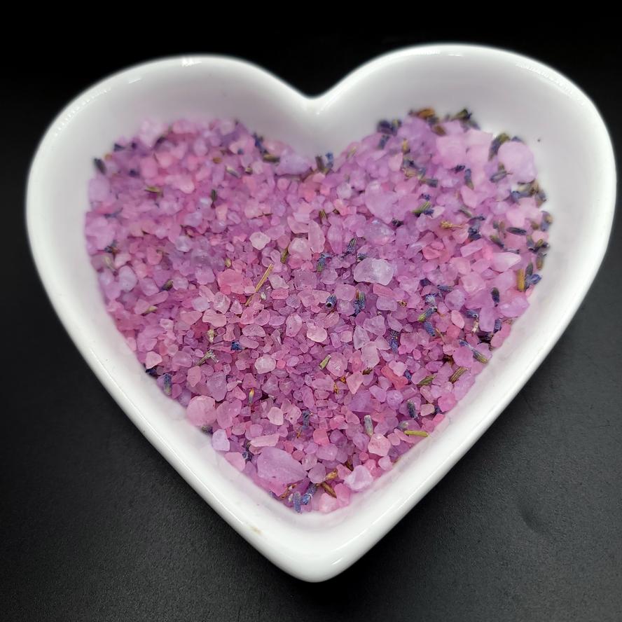 Lavender Squared Bath Salt Mix