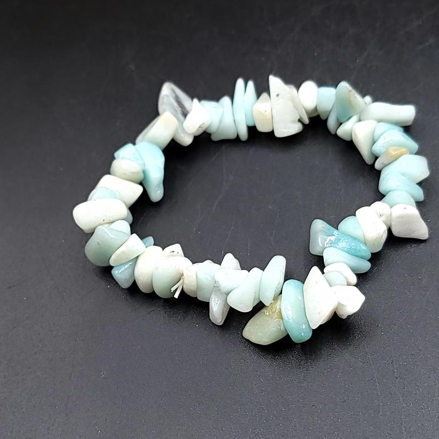 Amazonite Chip Bracelet