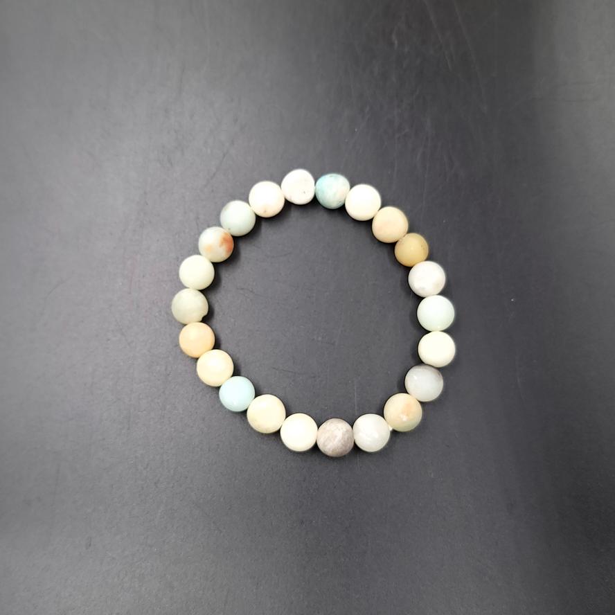 Amazonite Bead Bracelet 8mm - Elevated Metaphysical