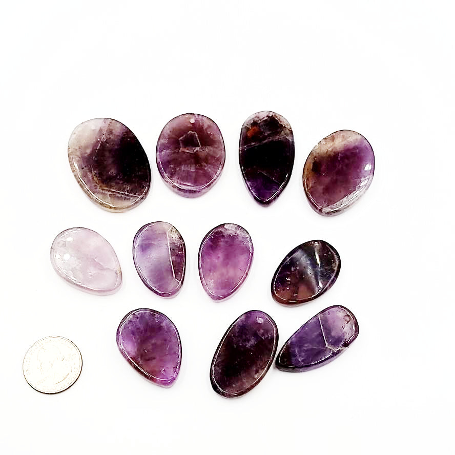 Auralite-23 Pendant Auralite Drilled Pendant - Elevated Metaphysical