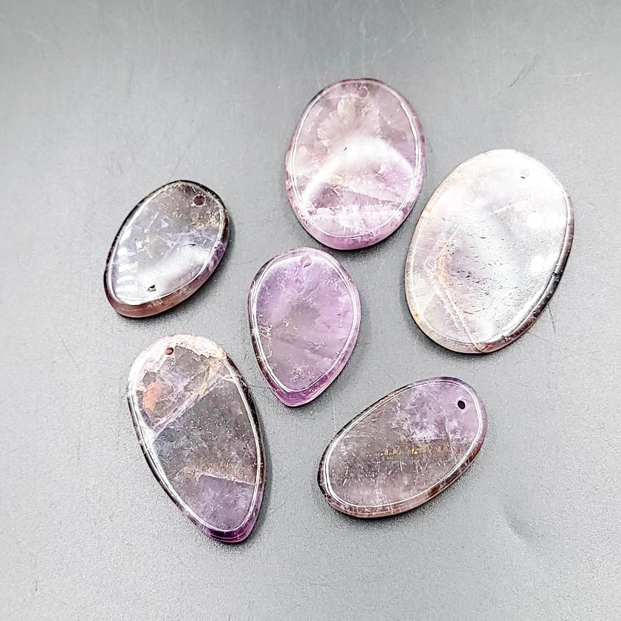 Auralite-23 Pendant Auralite Drilled Pendant - Elevated Metaphysical