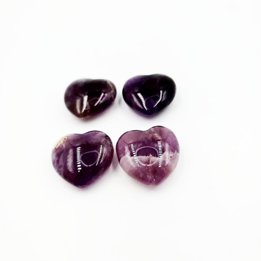 Auralite-23 Heart Stone Auralite Heart
