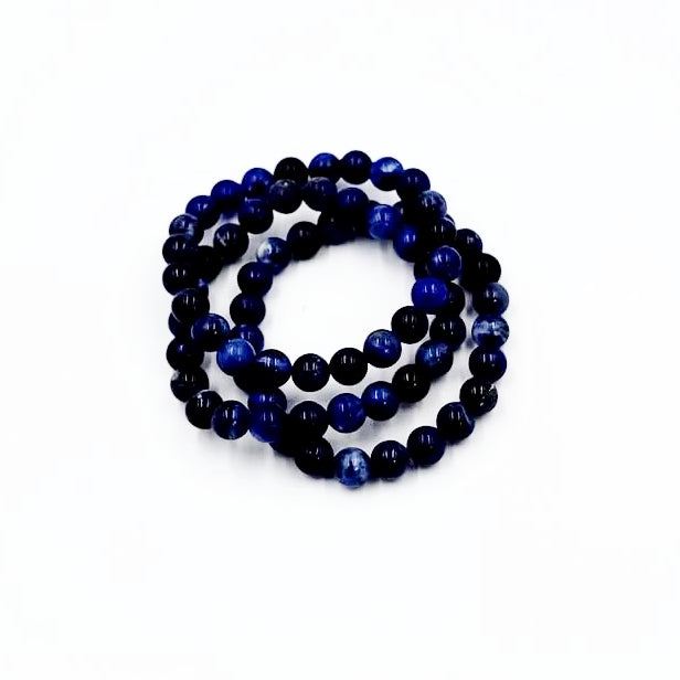 Sodalite Bead Bracelet 8mm