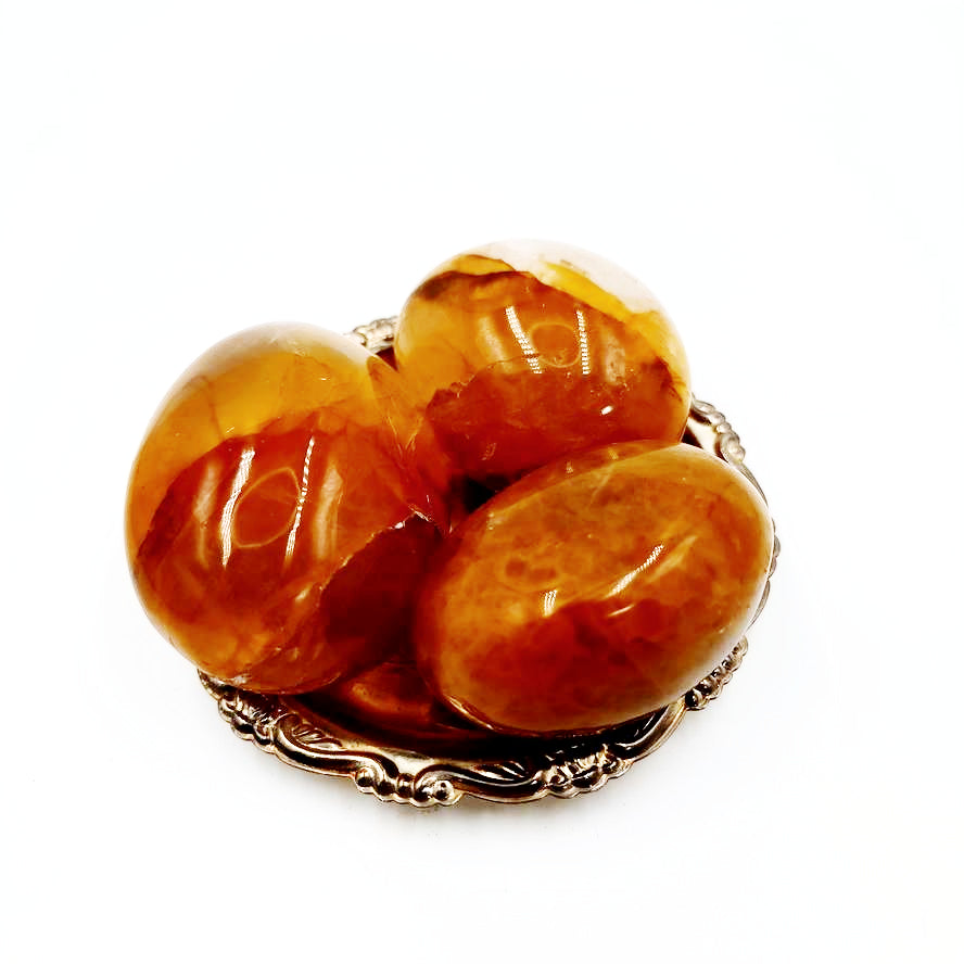 Golden Healer Palm Stone Gallet - Elevated Metaphysical