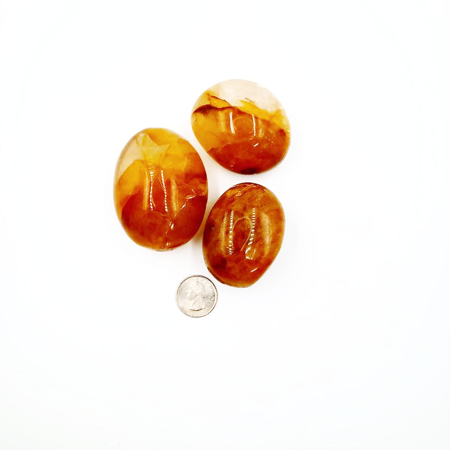 Golden Healer Palm Stone Gallet - Elevated Metaphysical