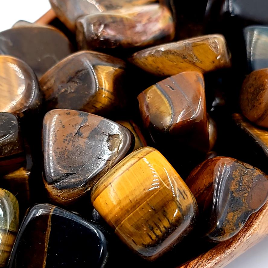 Tiger Eye Tumbled Stone