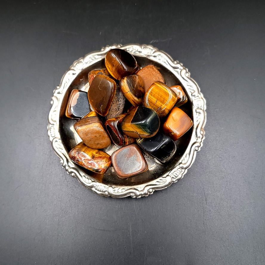 Tiger Eye Tumbled Stone