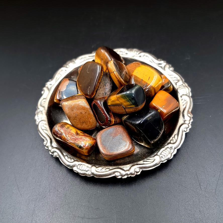 Tiger Eye Tumbled Stone