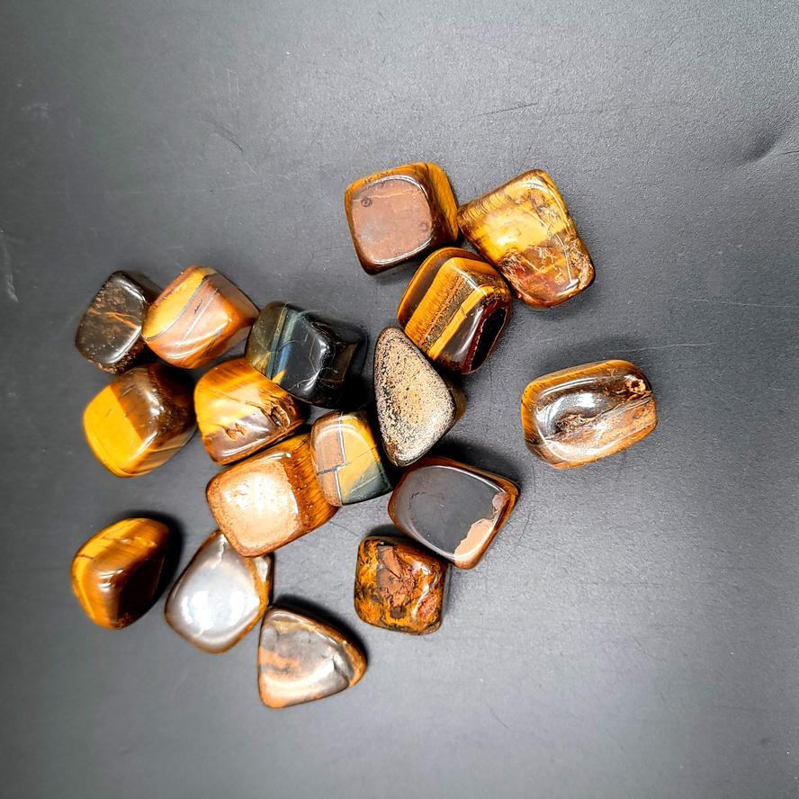 Tiger Eye Tumbled Stone