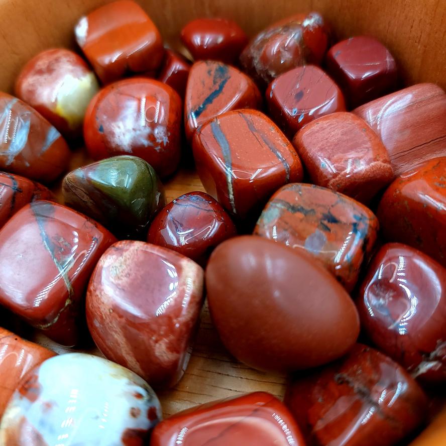 Red Jasper Tumbled Stone