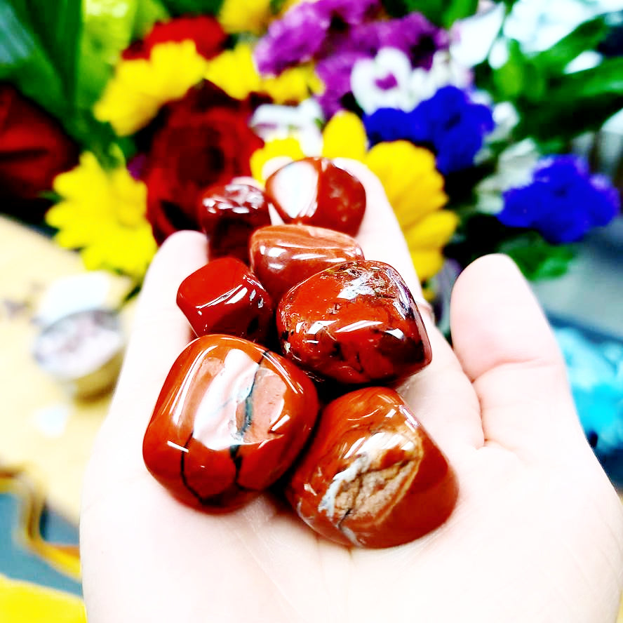 Red Jasper Tumbled Stone