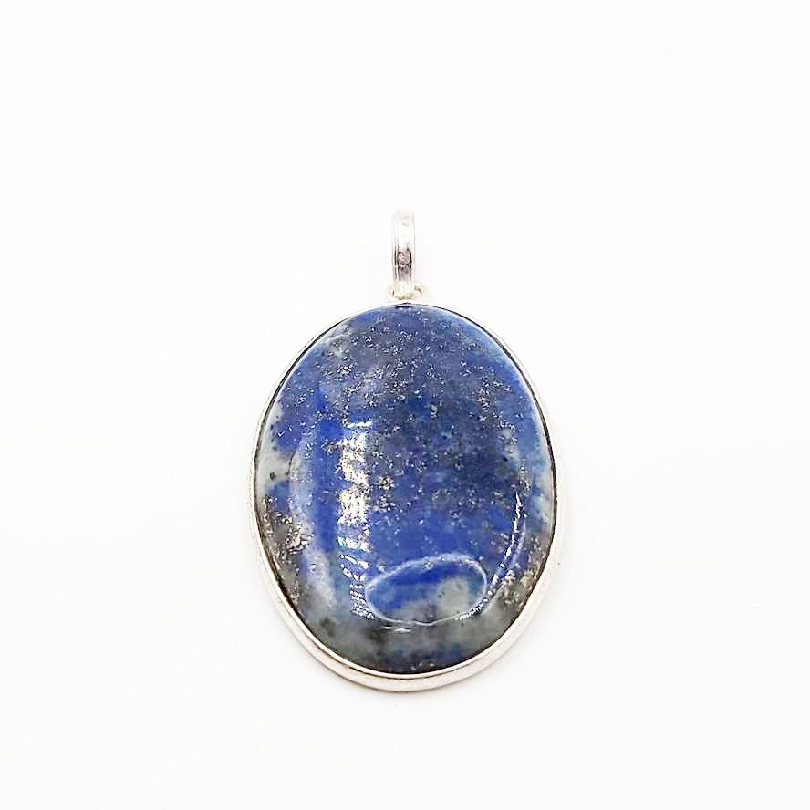 Lapis Lazuli Pendant Sterling Silver - Elevated Metaphysical