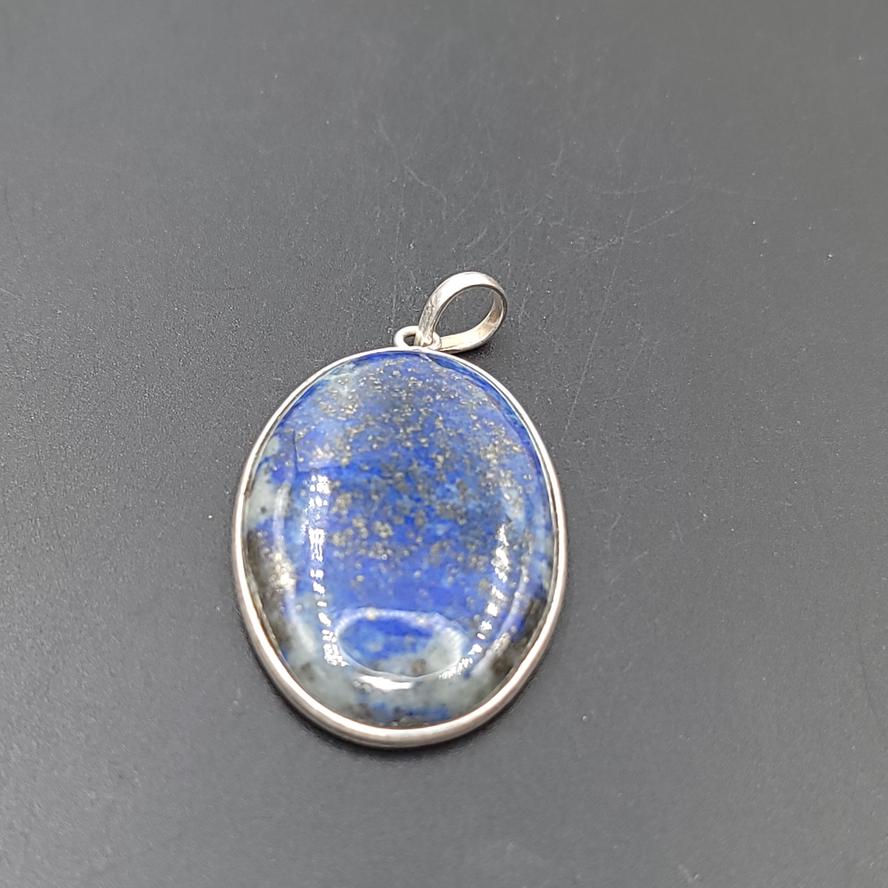 Lapis Lazuli Pendant Sterling Silver - Elevated Metaphysical