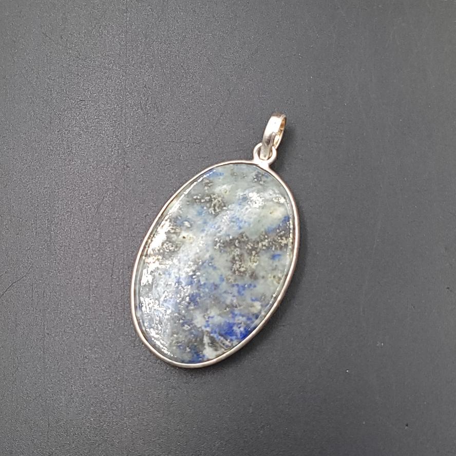 Lapis Lazuli Pendant Sterling Silver - Elevated Metaphysical