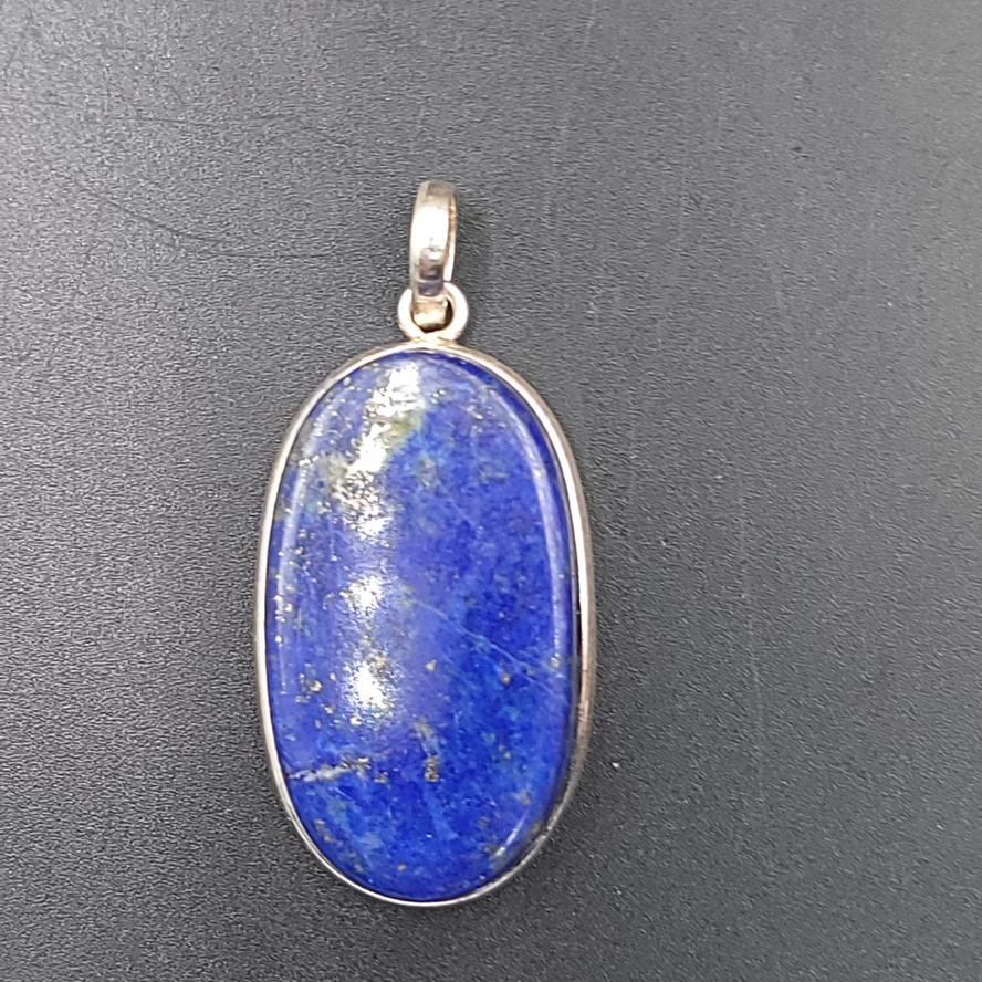Lapis Lazuli Pendant Sterling Silver - Elevated Metaphysical