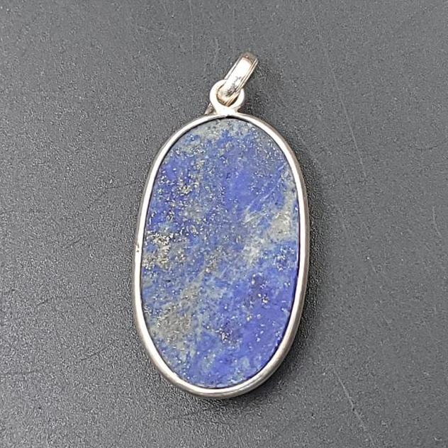 Lapis Lazuli Pendant Sterling Silver - Elevated Metaphysical