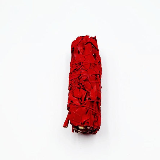 Dragon's Blood Sage Smudge Stick Wand 4" - Elevated Metaphysical