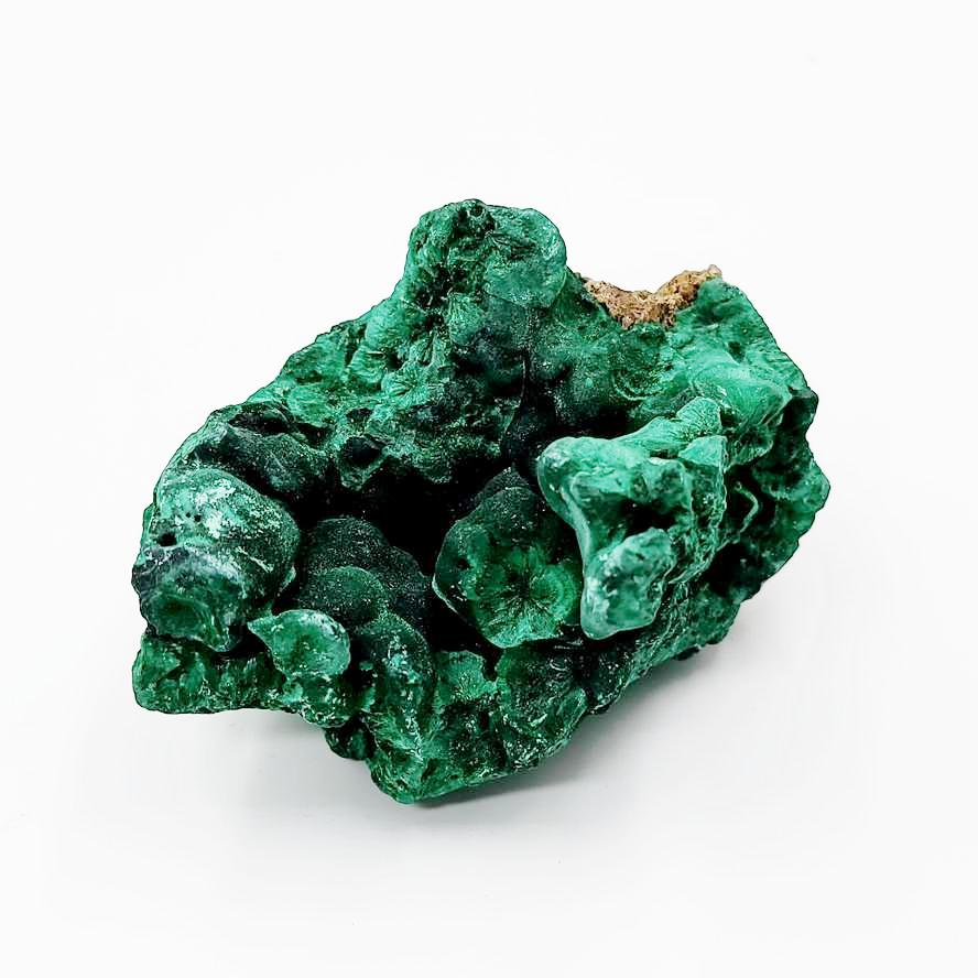 Malachite Cluster Silk Malachite Specimen Velvet  90 mm 9.3oz