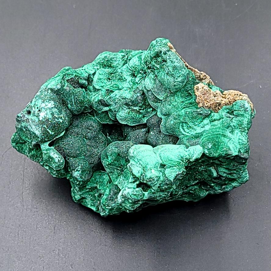 Malachite Cluster Silk Malachite Specimen Velvet  90 mm 9.3oz