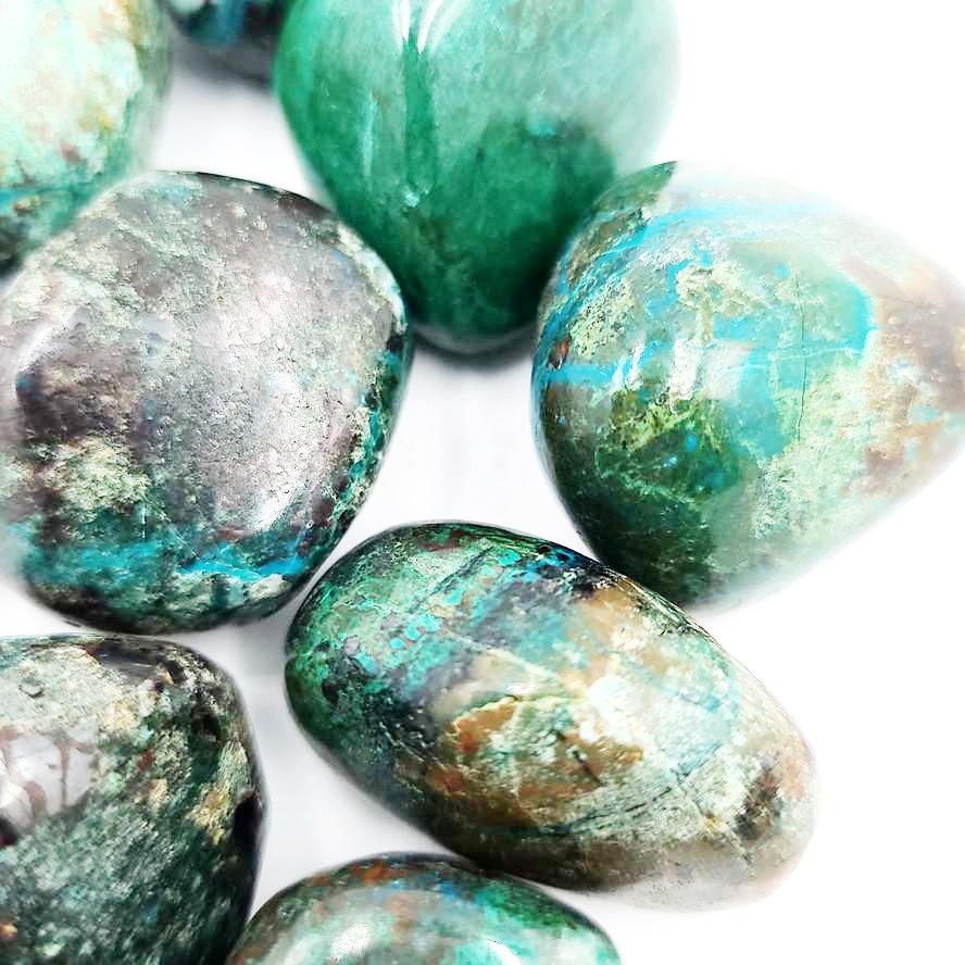 Chrysocolla Tumbled Stone