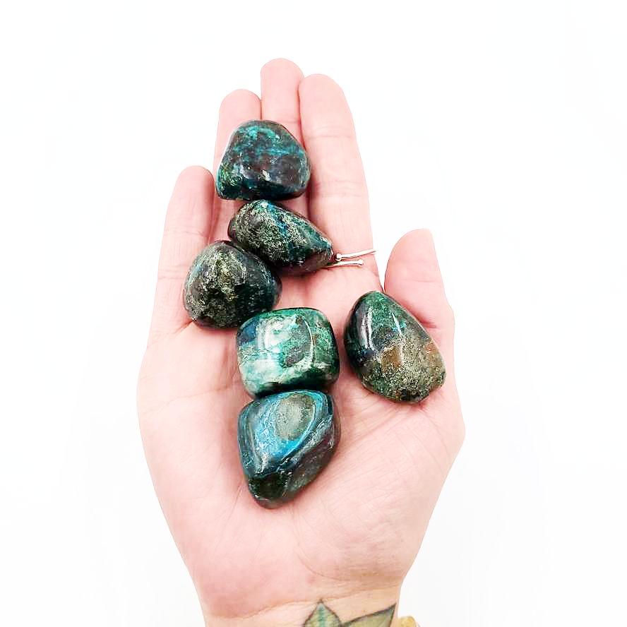 Chrysocolla Tumbled Stone