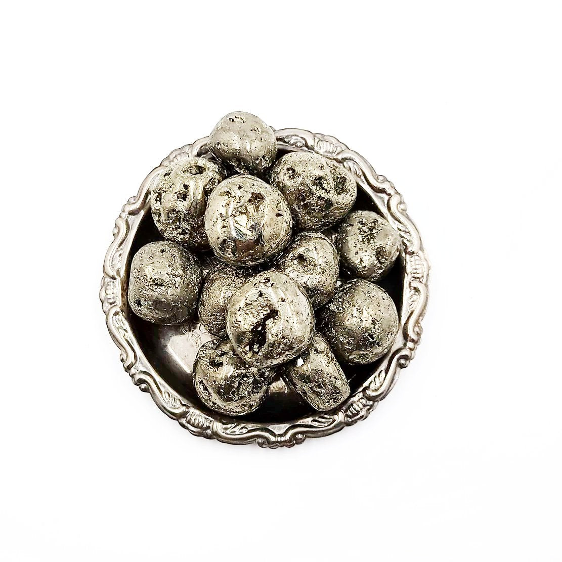 Pyrite Tumbled Stone High Quality - Elevated Metaphysical