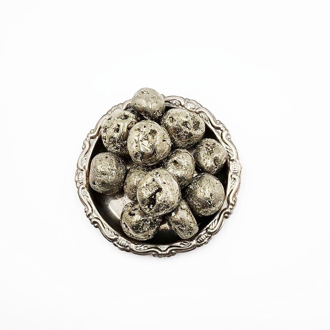 Pyrite Tumbled Stone High Quality - Elevated Metaphysical