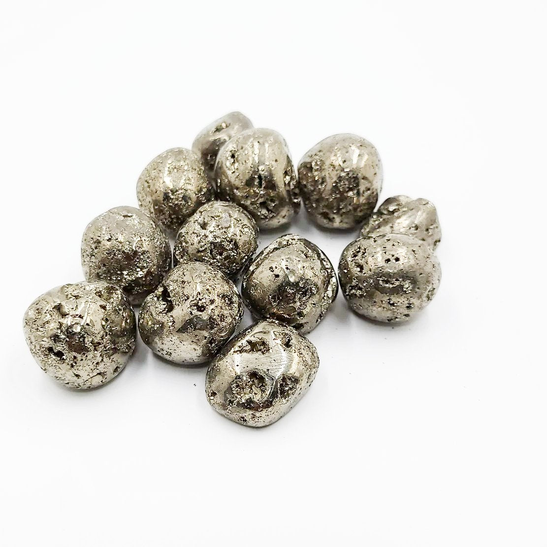 Pyrite Tumbled Stone High Quality - Elevated Metaphysical