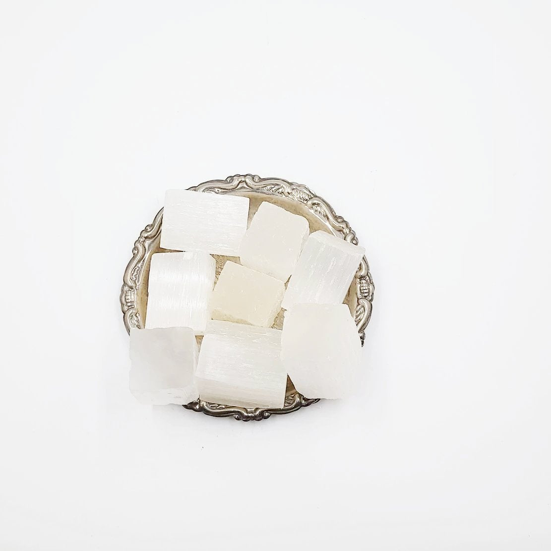 Selenite Stick Wand Rough Cube 1-1.5" 3-4cm