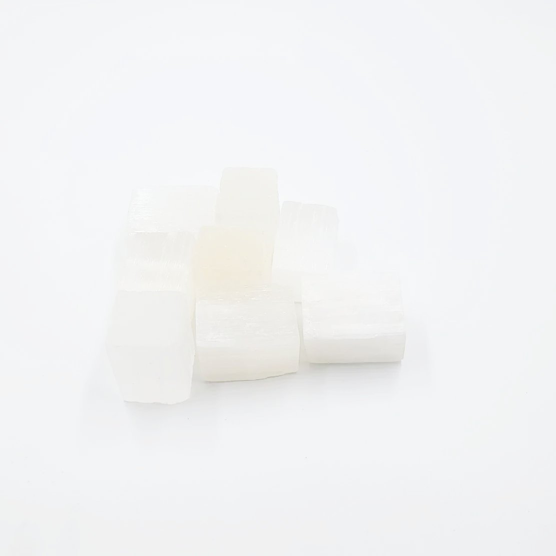 Selenite Stick Wand Rough Cube 1-1.5" 3-4cm