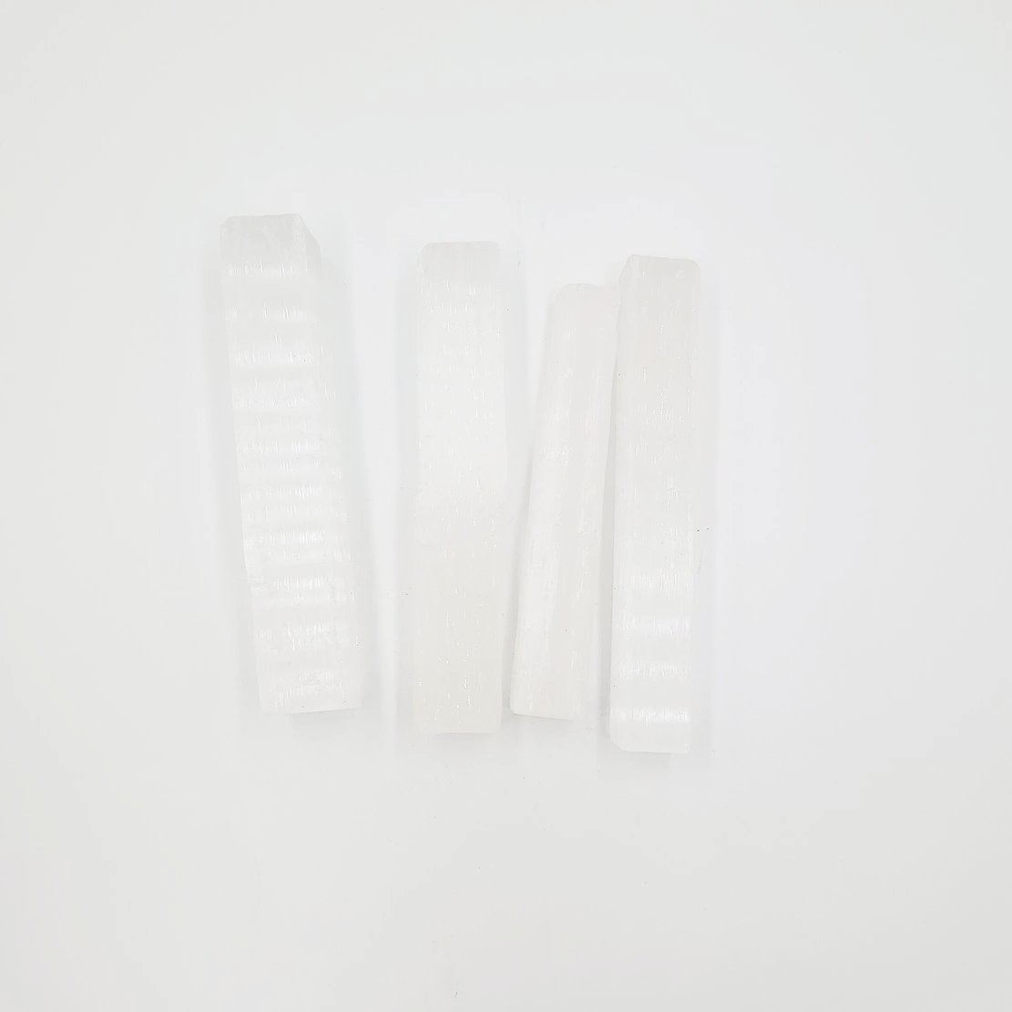 Selenite Stick Wand Rough 4" 10-11cm