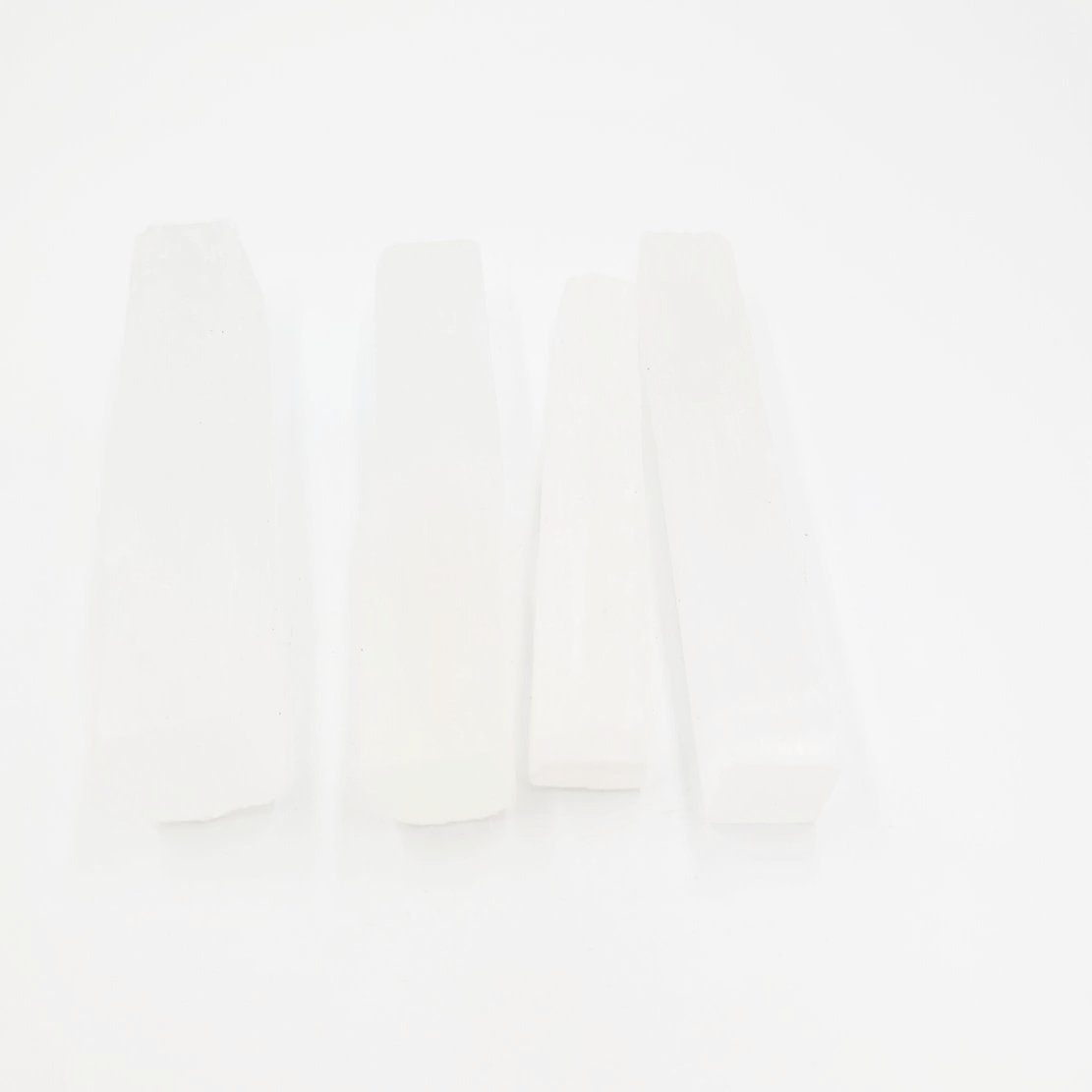Selenite Stick Wand Rough 4" 10-11cm