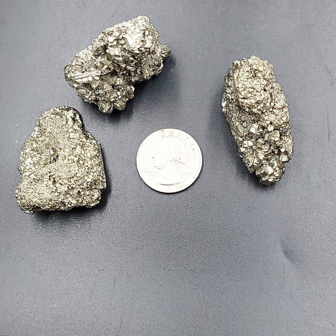 Pyrite Rough Cut Base Specimen Geode Stand "Small" - Elevated Metaphysical