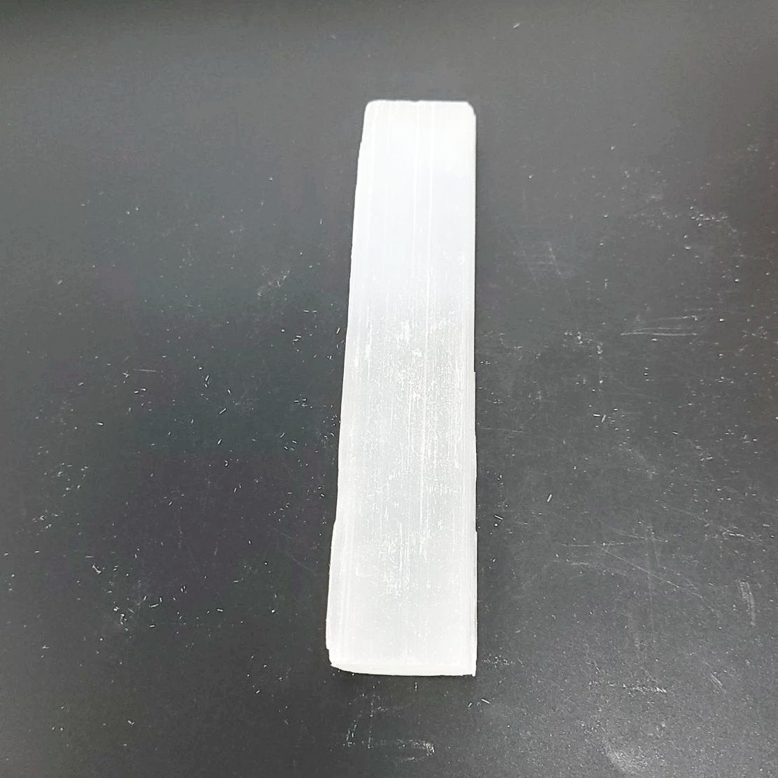 Selenite Plate Stick Rough 5.5" 14cm 100-200g - Elevated Metaphysical
