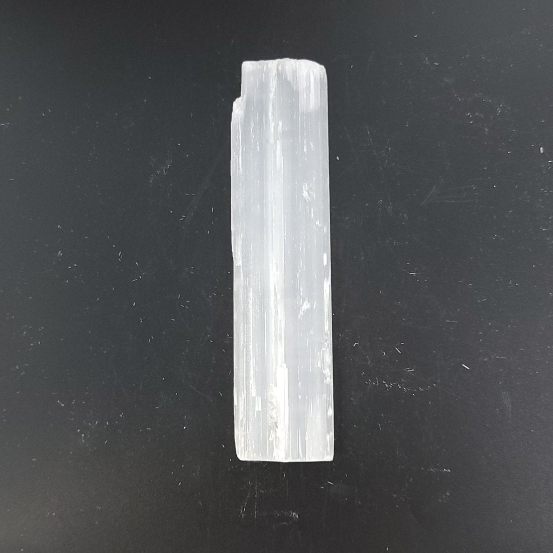 Selenite Plate Stick Rough 5.5" 14cm 50-100g - Elevated Metaphysical