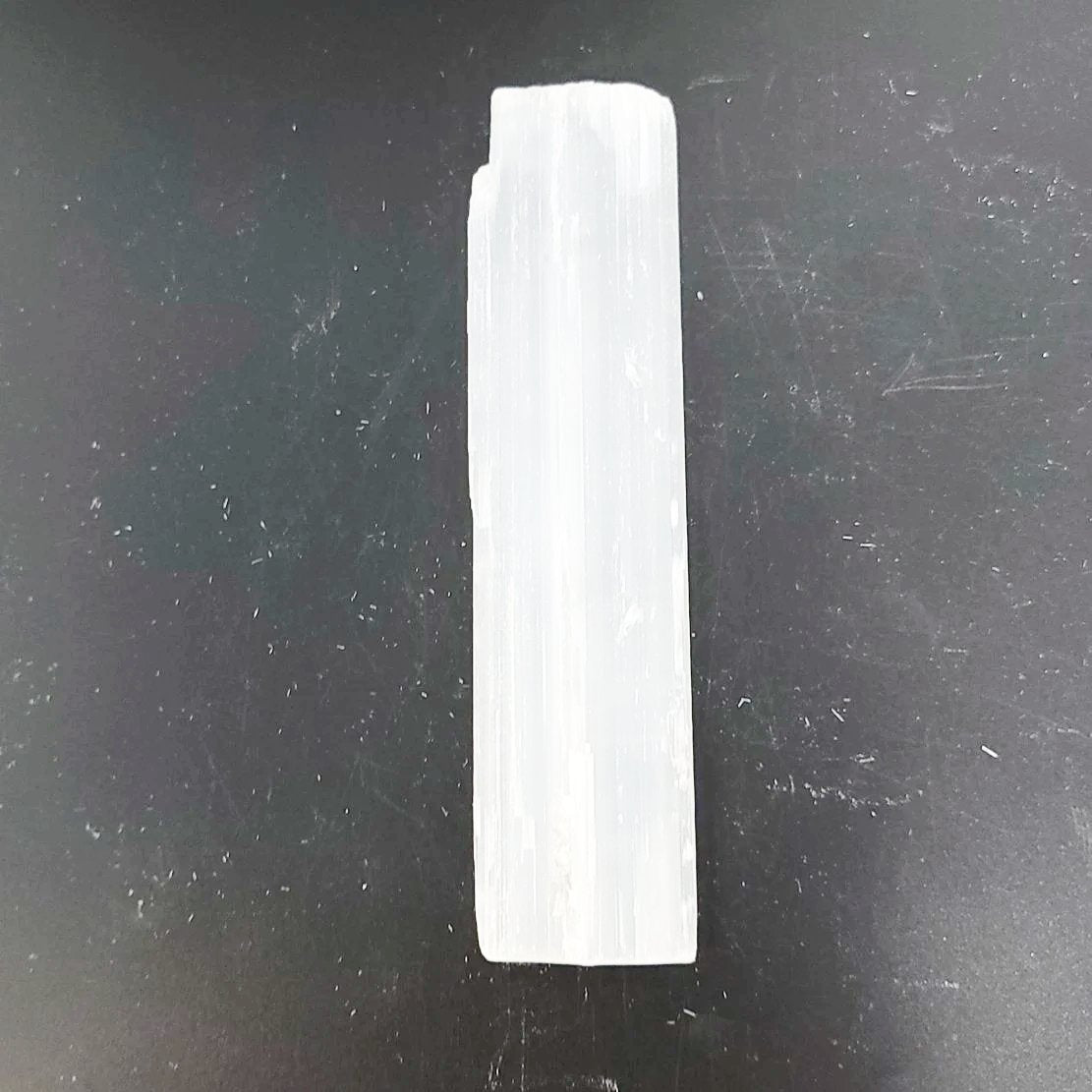 Selenite Plate Stick Rough 5.5" 14cm 50-100g - Elevated Metaphysical