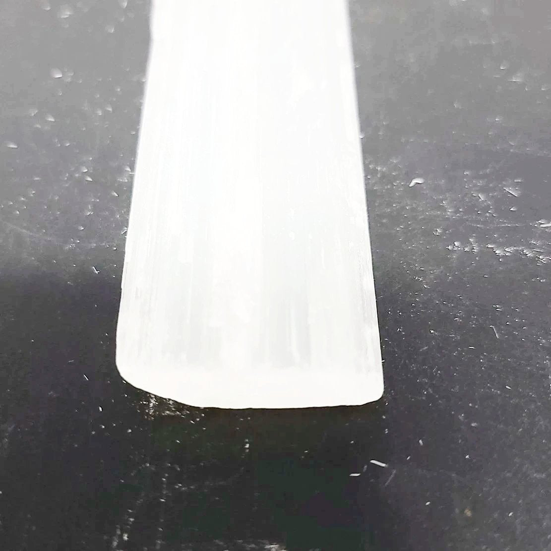 Selenite Plate Stick Rough 5.5" 14cm 50-100g - Elevated Metaphysical