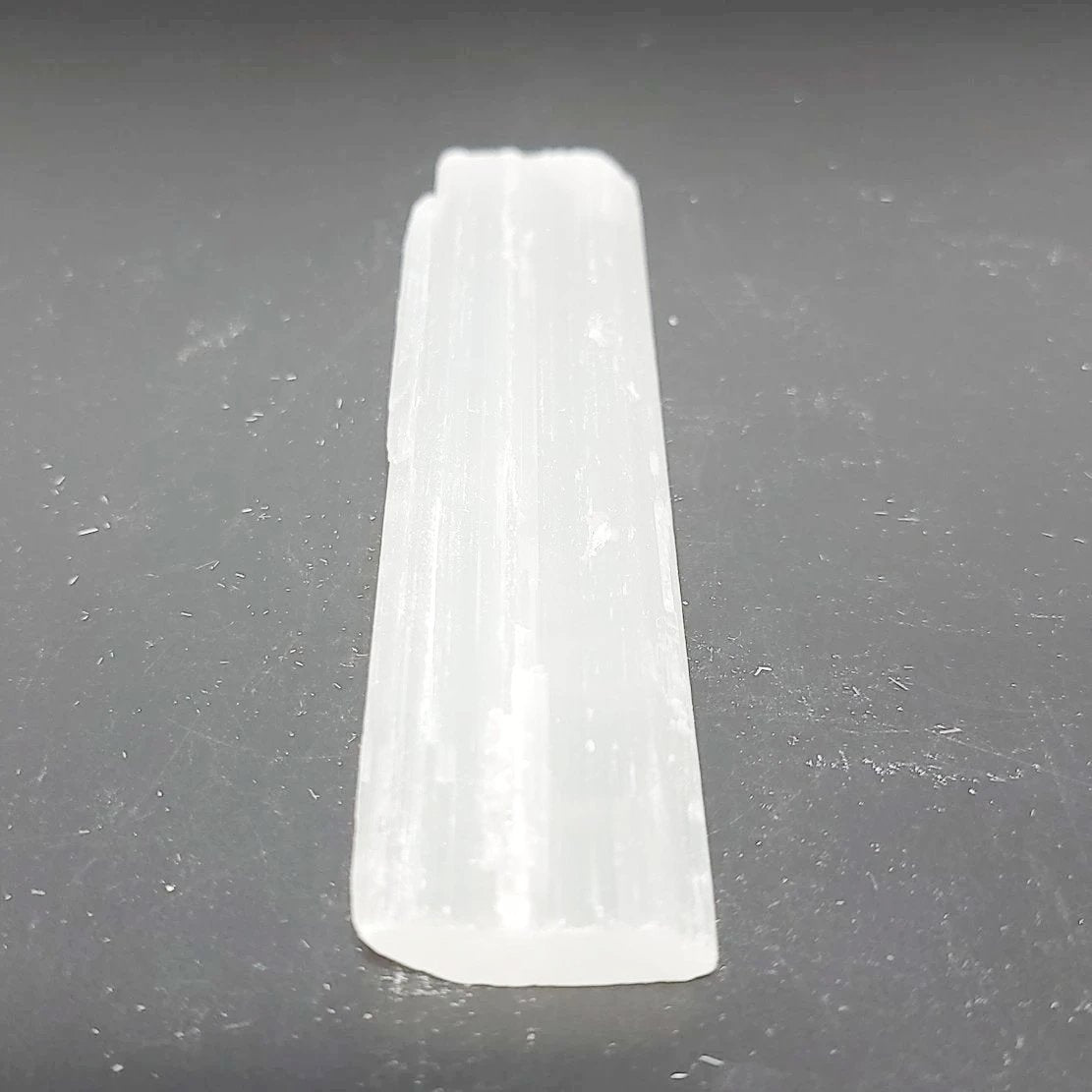 Selenite Plate Stick Rough 5.5" 14cm 50-100g - Elevated Metaphysical